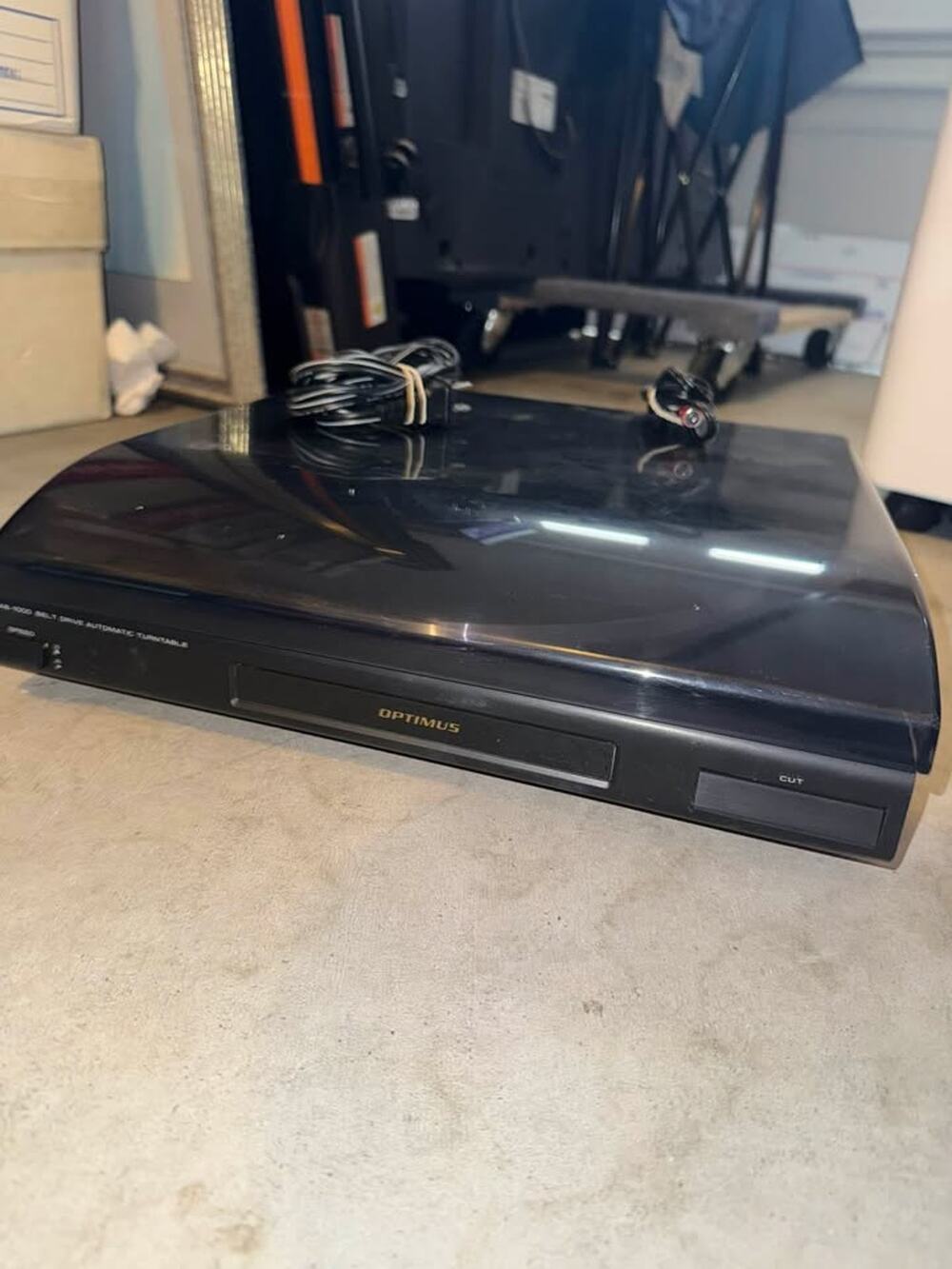 WORKING Optimus LAB-1000 Belt Drive Automatic Turntable